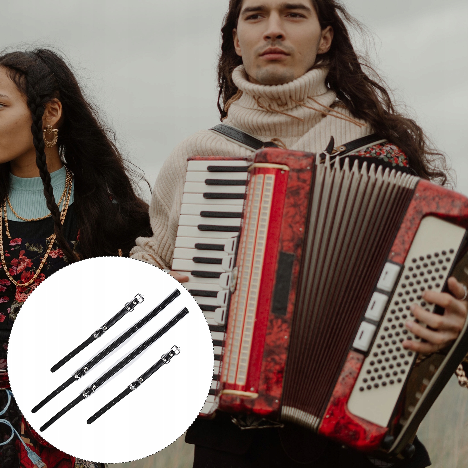 COOL BASS PASEK AKORDION PASKI NA RAMIONACH Marka bez marki