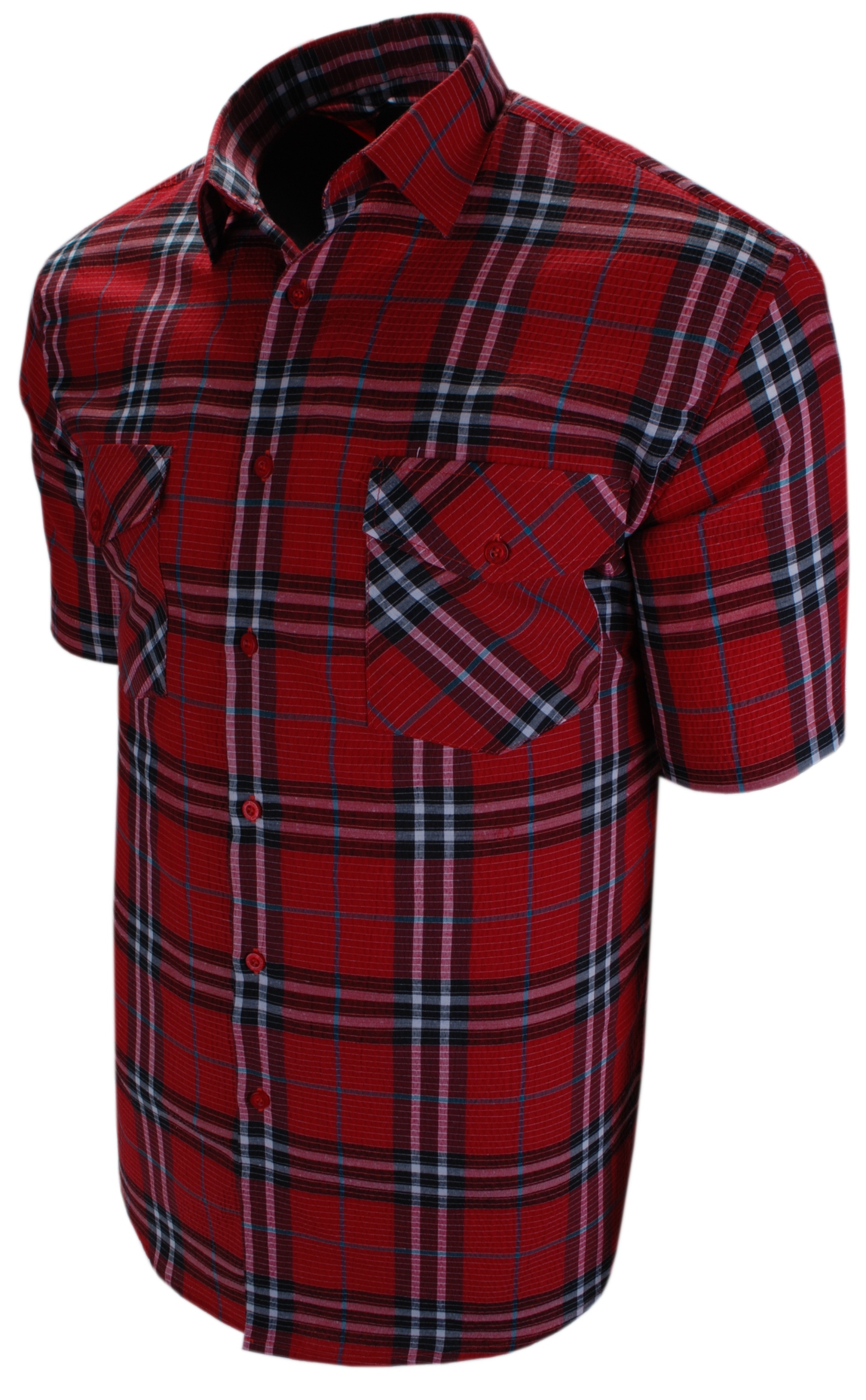 

6XL-KOSZULA Męska Dwie Kieszenie Kora XC-09/3