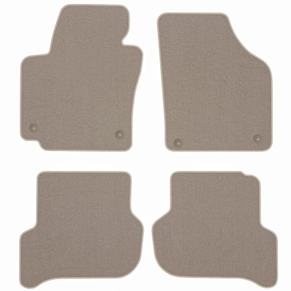 Seat Altea 09-15 Koberce velurové Std Béžové stopky