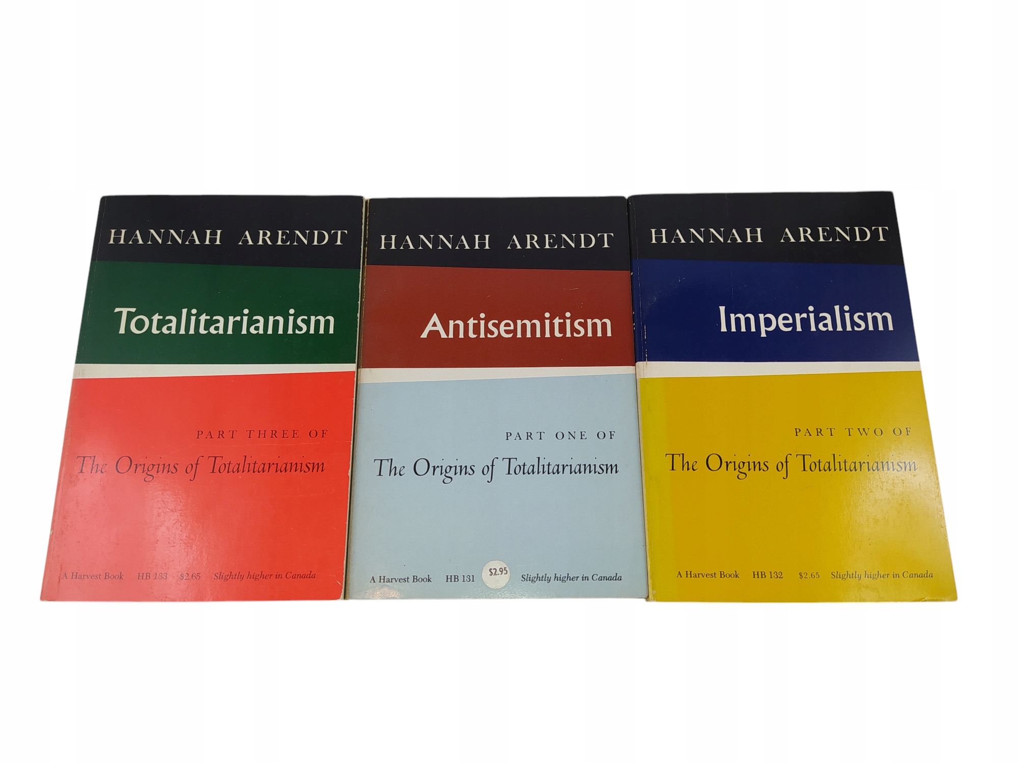THE ORIGINS OF TOTALITARIANISM 1-3 * Hannah Arendt