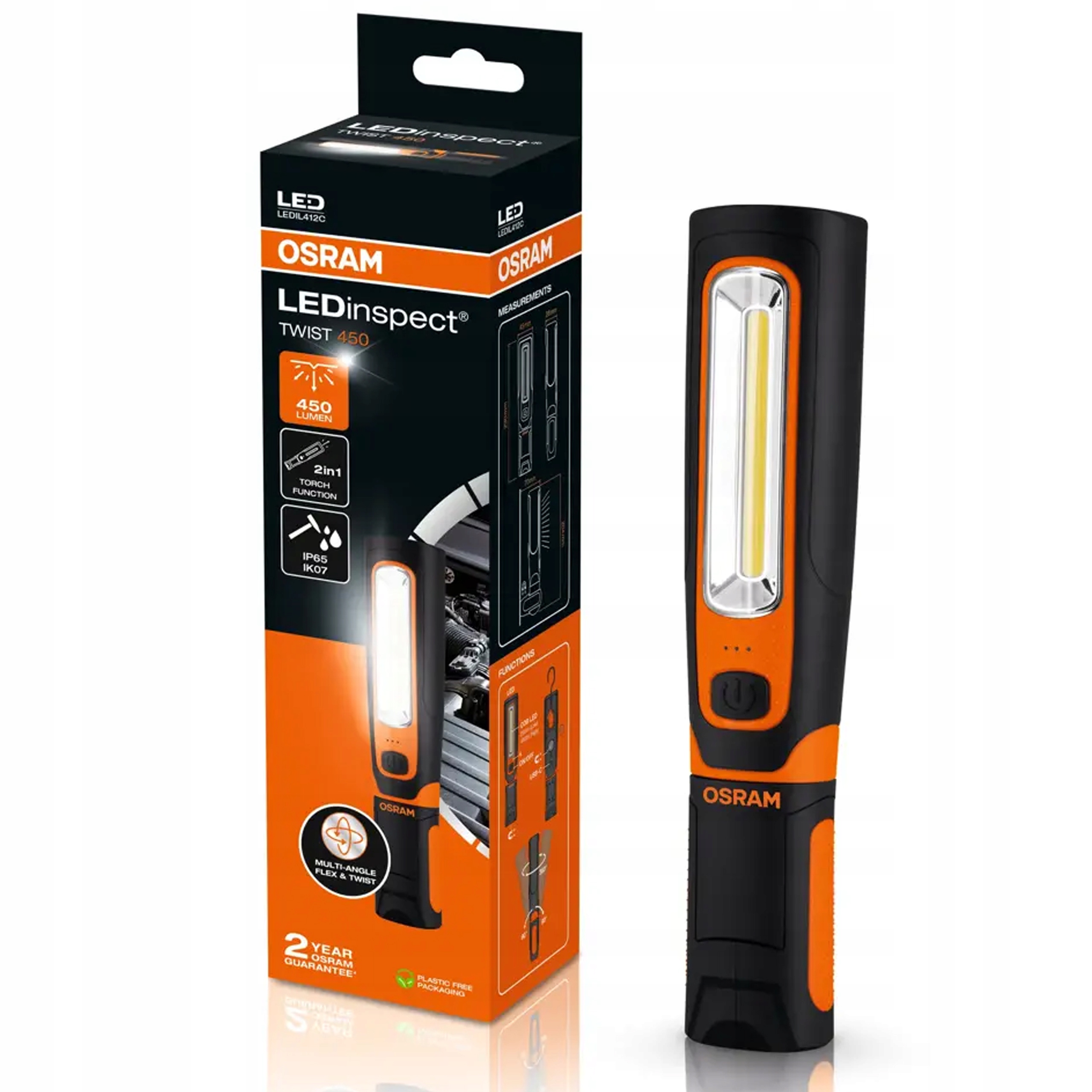 Osram Inšpekčná Lampa Twist 450