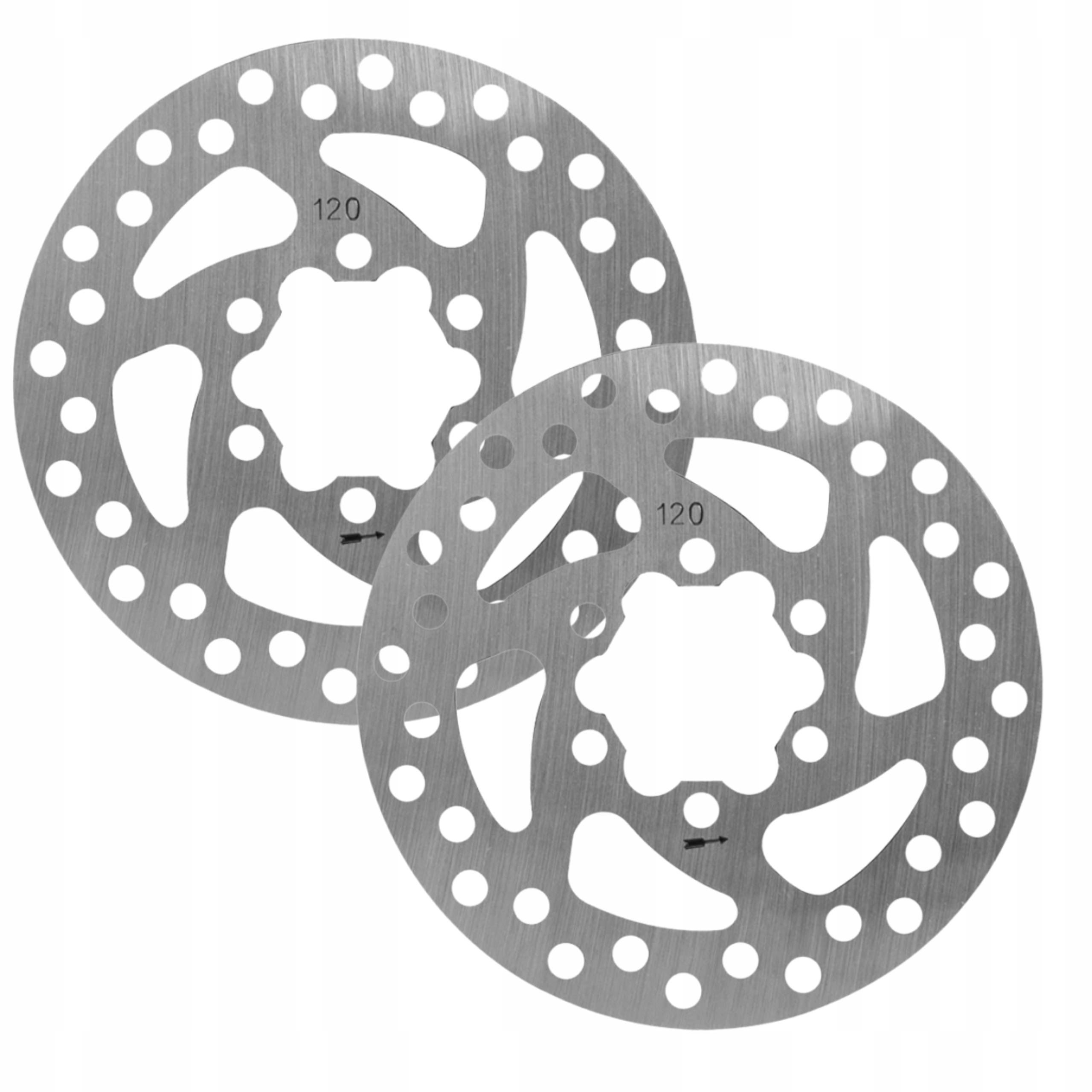 Tarcza hamulcowa 120 mm + śruby do hulajnogi KuKirin G2 PRO