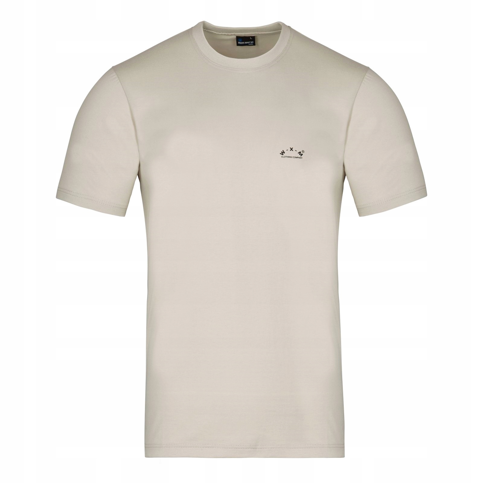 

T-shirt koszulka męska bawełna beż L