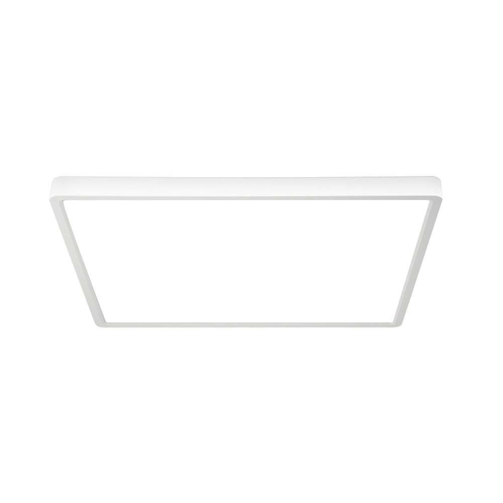 Biela štvorcová stropná lampa stropné svietidlo 45 cm Led 45 W Bastia Italux