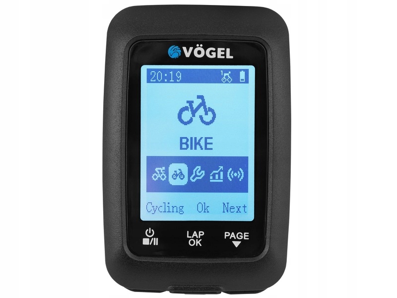 

Licznik Rowerowy Gps Vogel VL7 Kadencja 12 Funkcji