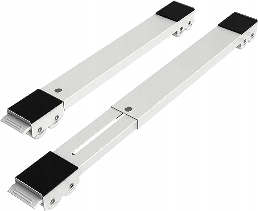 ROLKI PODKŁADKI POD PRALKĘ LODÓWKĘ MEBLE PODSTAWY REGULOWANE DWIE SZTUKI