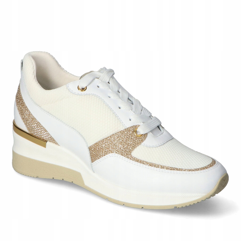 Tenisky Sala SA-670 Bílé/Zlaté lico 37