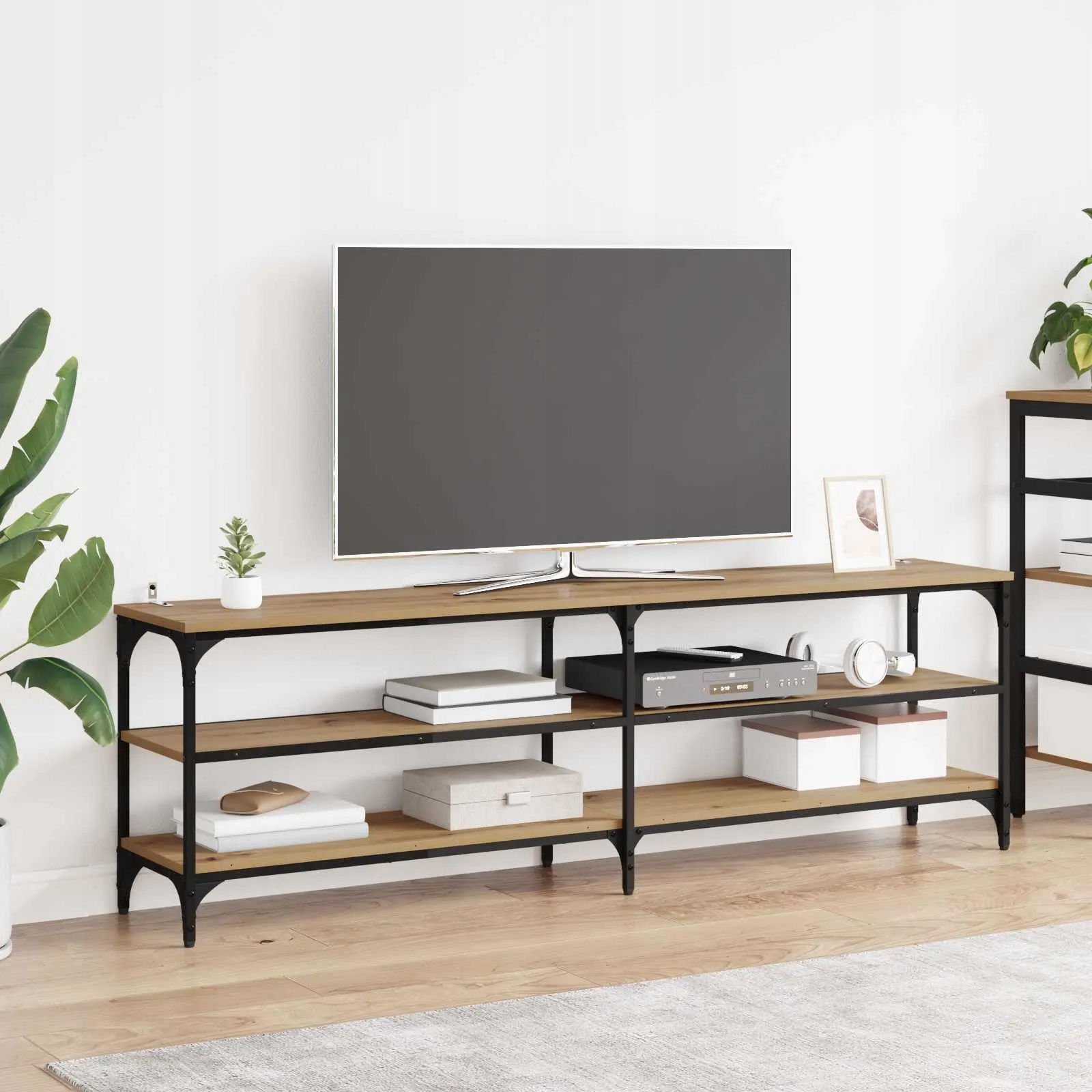 vidaXL Szafka pod telewizor 160 x 30 x 50 cm Dąb rzemieślniczy