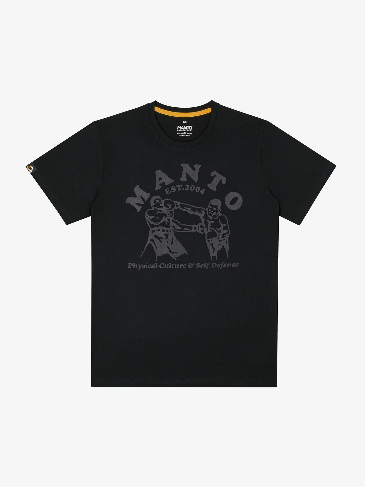 Pánské Triko Manto Boxeo černé Mntboxeo_blk 20002279965340