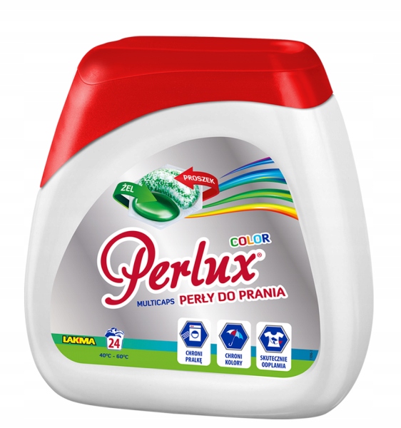 

Kapsułki do prania Perlux Perły Piorące Color 24sz