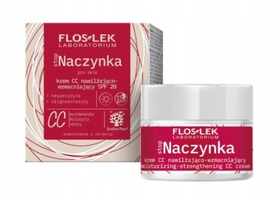 

FlosLek Stop Naczynka Krem CC Spf 20 na dzień 50ml