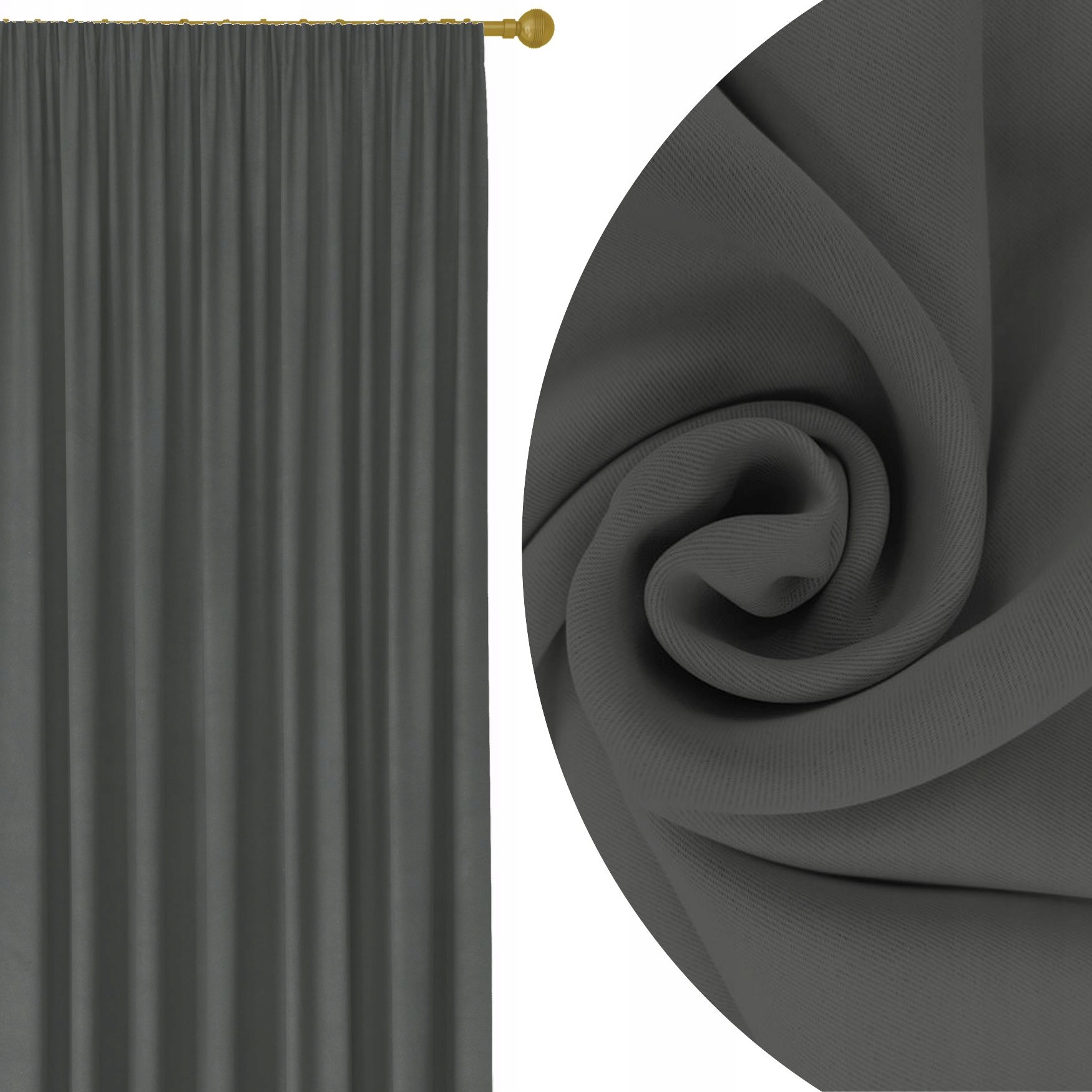 

Zasłony Blackout Zasłona Zaciemniająca 140x250