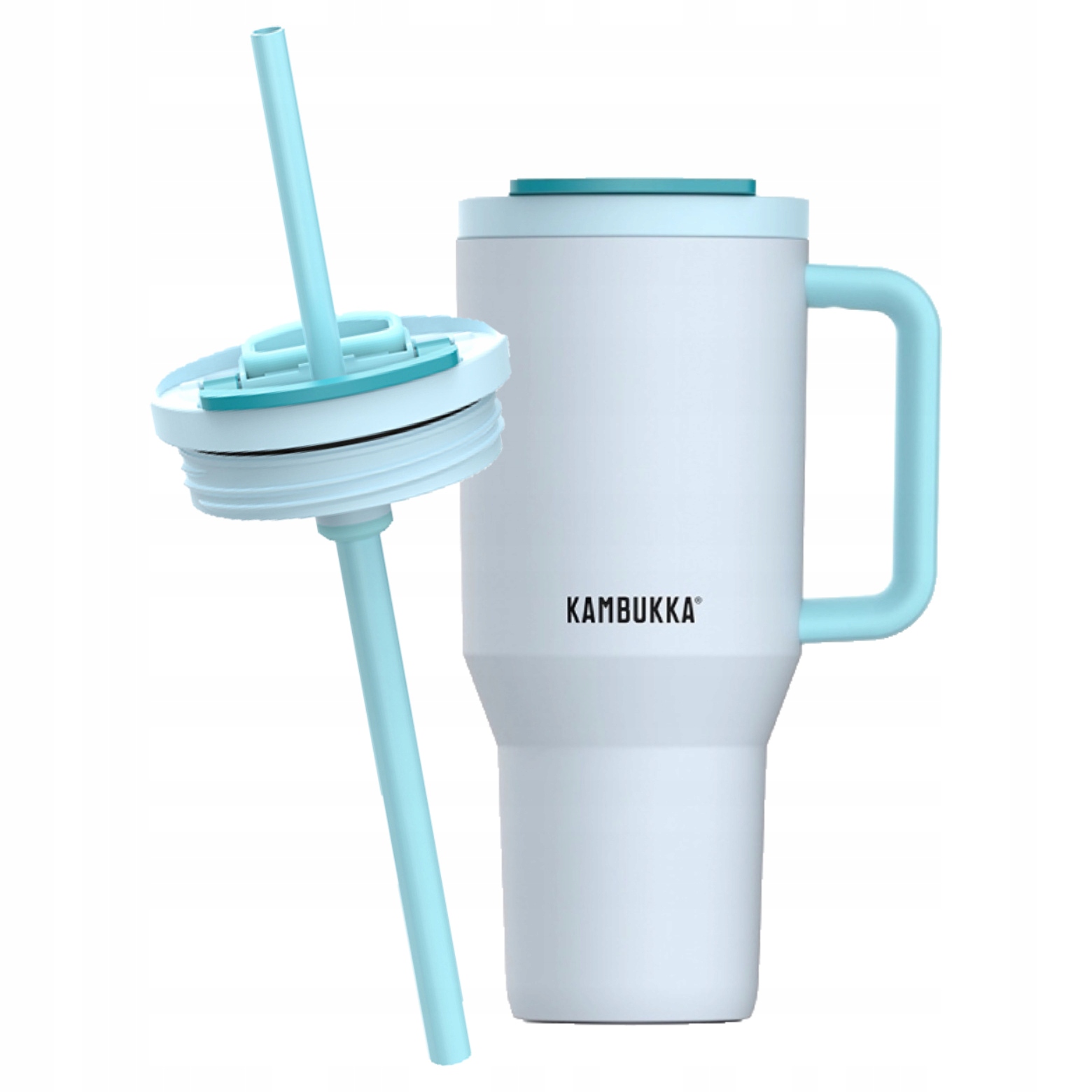 Termohrnek s brčkem Kambukka Rio 950 ml Frosty Coconut