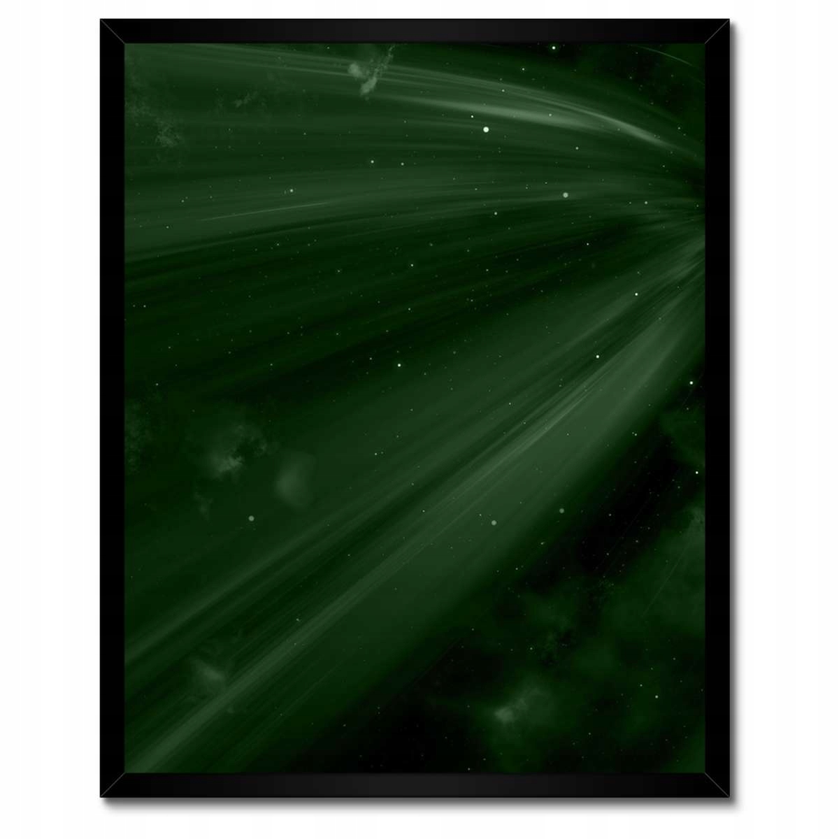 Plakáty v rámu 40x50 Zeleň lahvová Vesmír