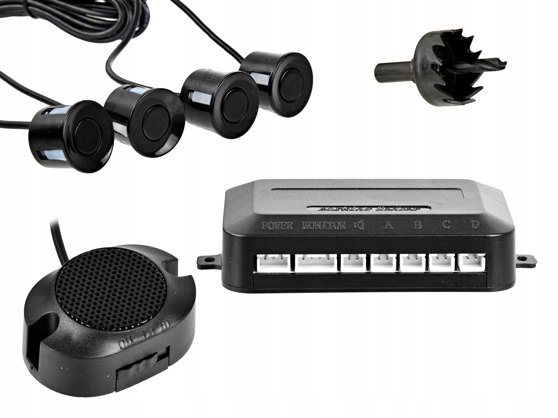 Czujnik parkowania cofania 4 sensory parktronic Marka inna