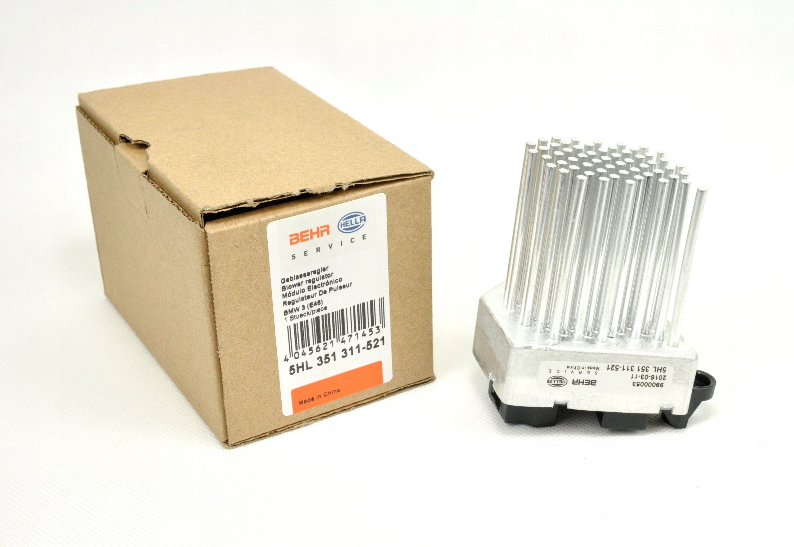 BEHR REGULATOR OPORNIK DMUCHAWY JEZ BMW E46 X3