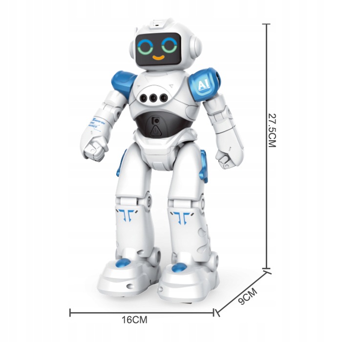 Robot interaktywny z pilotem i czujnikiem gestów – zdjęcie 4