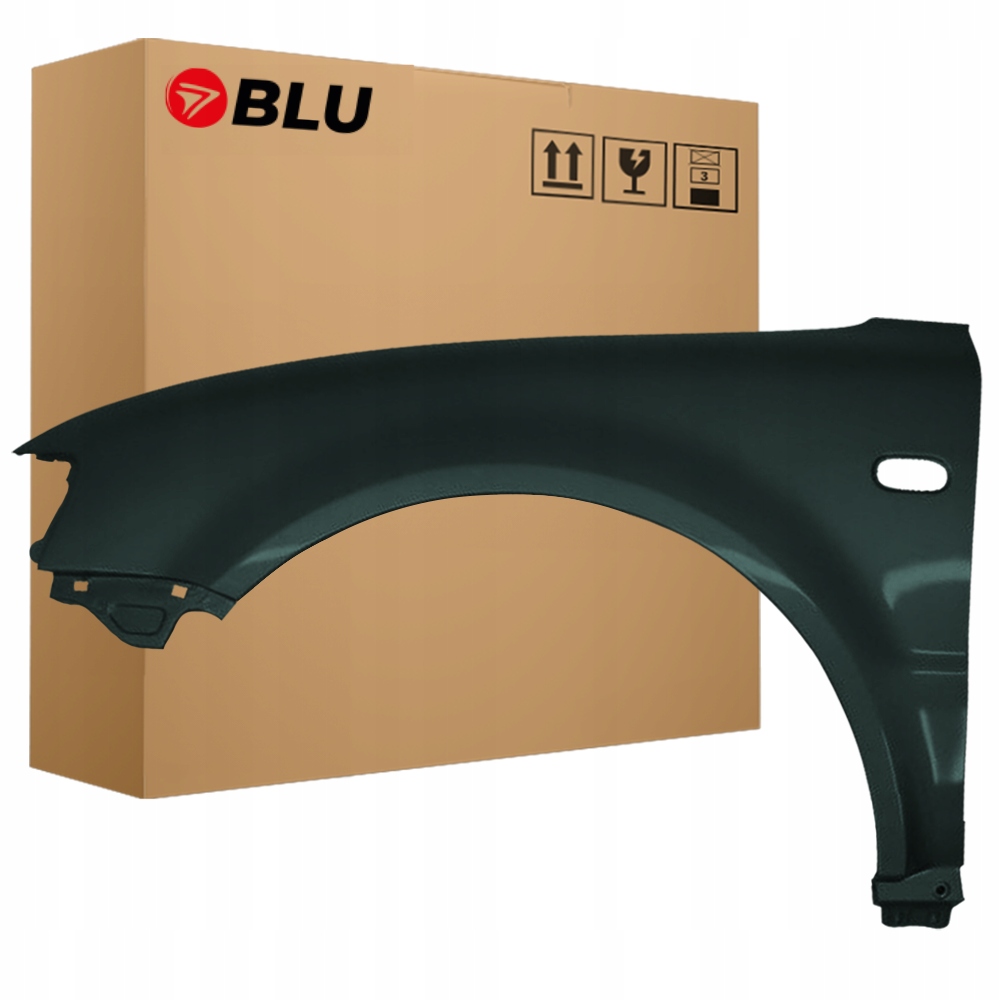 Blu Blatník Vw Passat B5 LD6S Levý zelený 96-00 přední