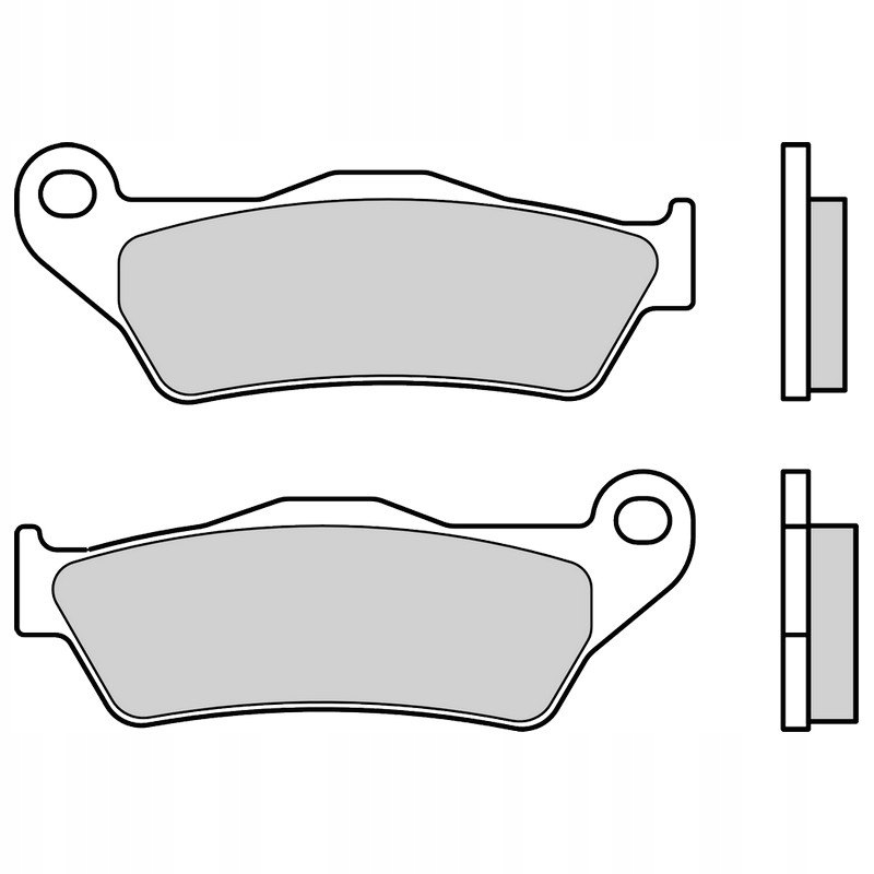 KLOCKI HAM BREMBO TYŁ BMW R1200 GS ADVENTURE 06-12 Producent Brembo