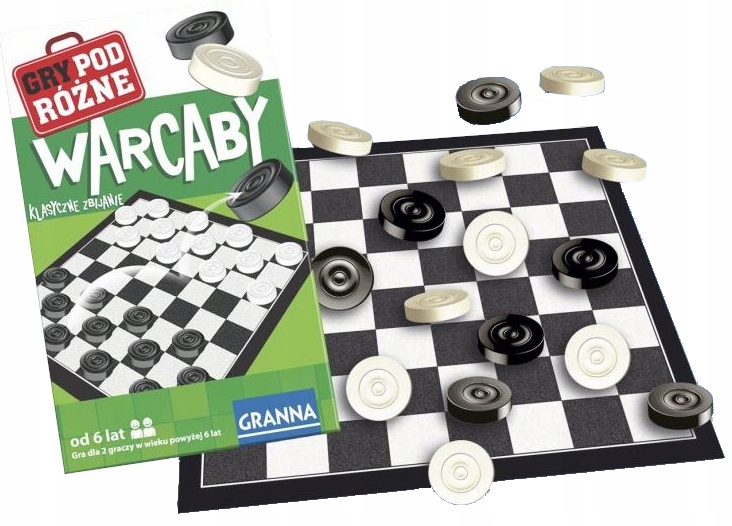 GRA MINI | WARCABY | WERSJA PODRÓŻNA ZABAWA GRANNA