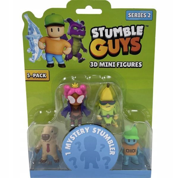 STUMBLE GUYS OPAKOWANIE WINDOWBOX Z 5 FIGUR.
