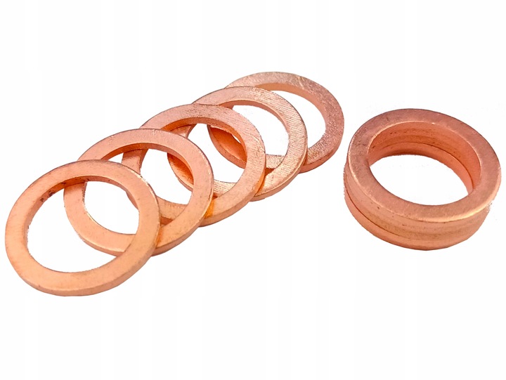 PODKŁADKA USZCZELKA MIEDZIANA FI 16MM 10SZT!!!