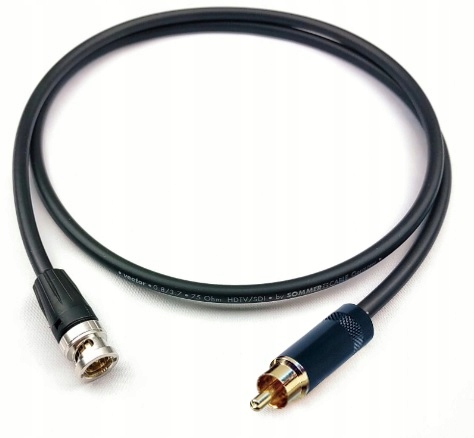 SOMMER видео кабель 75-омный HD-SDI BNC для RCA 6 м