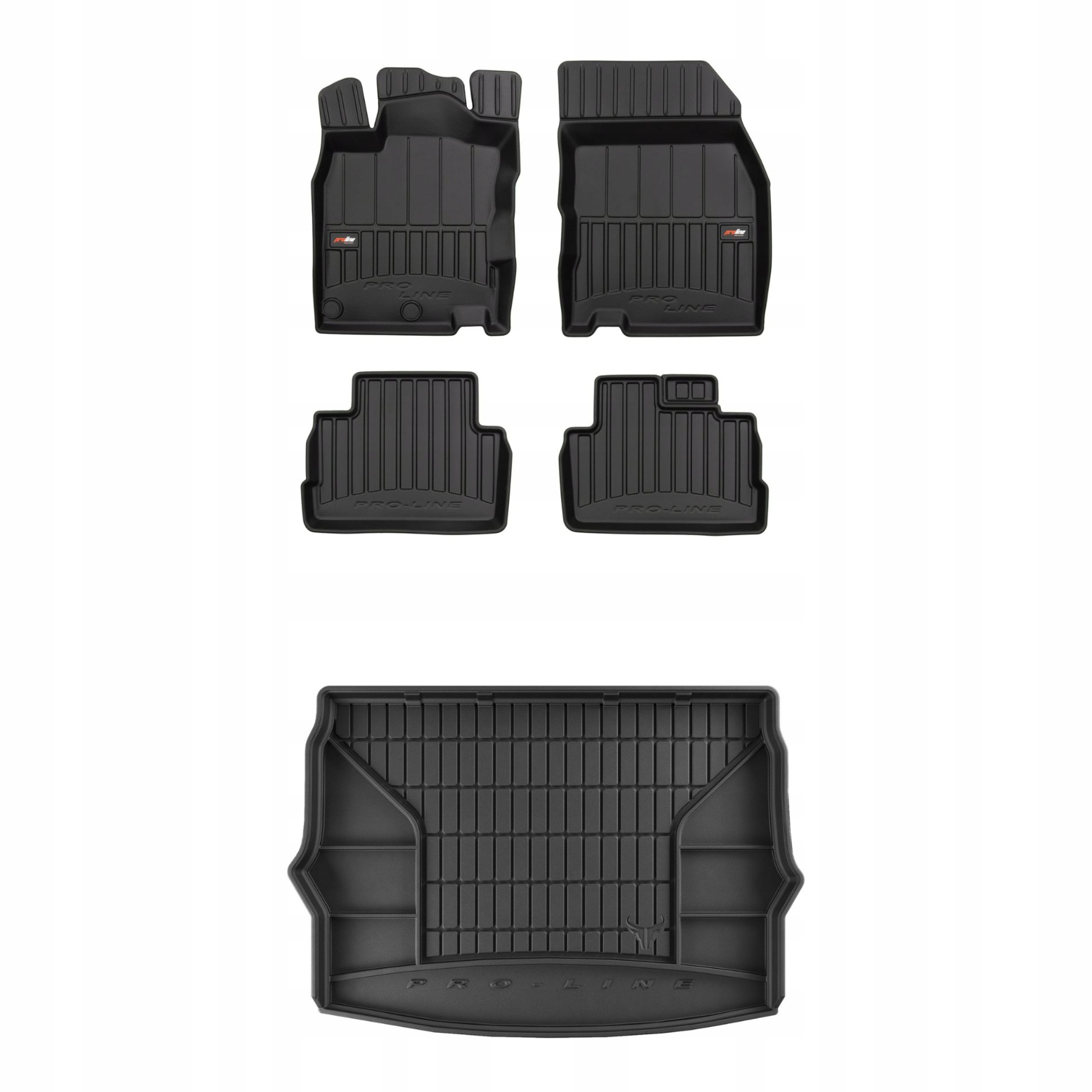 Sada gumových kobercov a rohoží pre Nissan Qashqai II