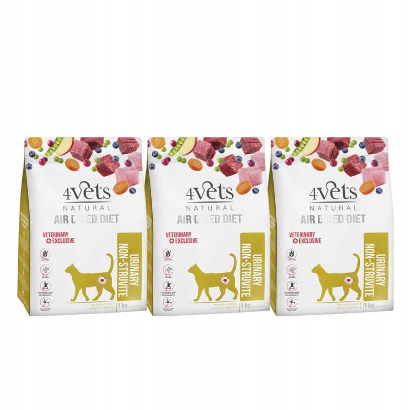 4Vets Urinary karma dla kota na drogi moczowe 1kg