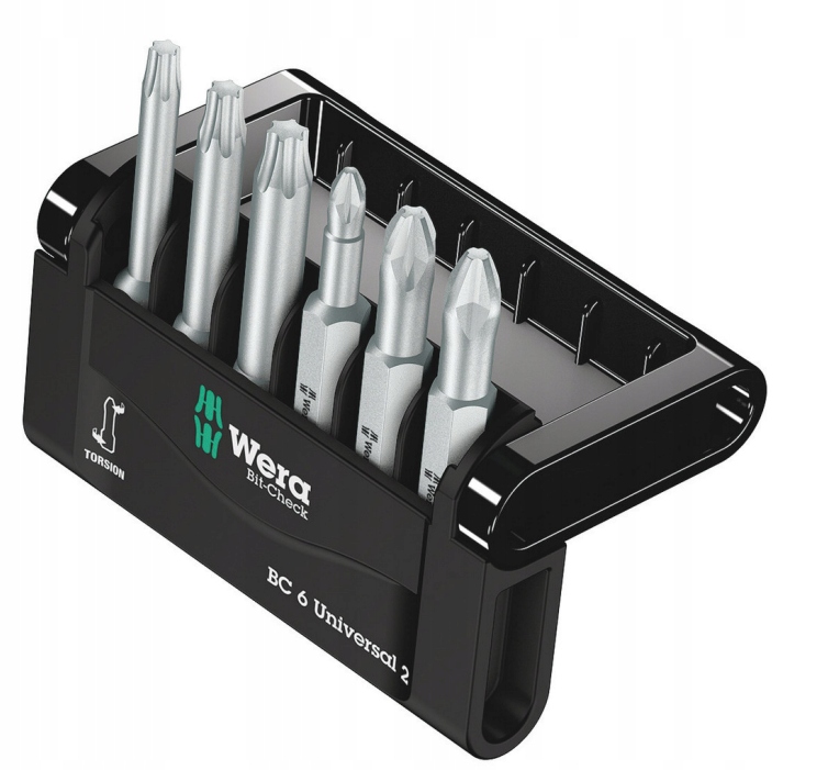 

Wera Zestaw Bitów Bit-check 6 Universal 2, 6 Cz.