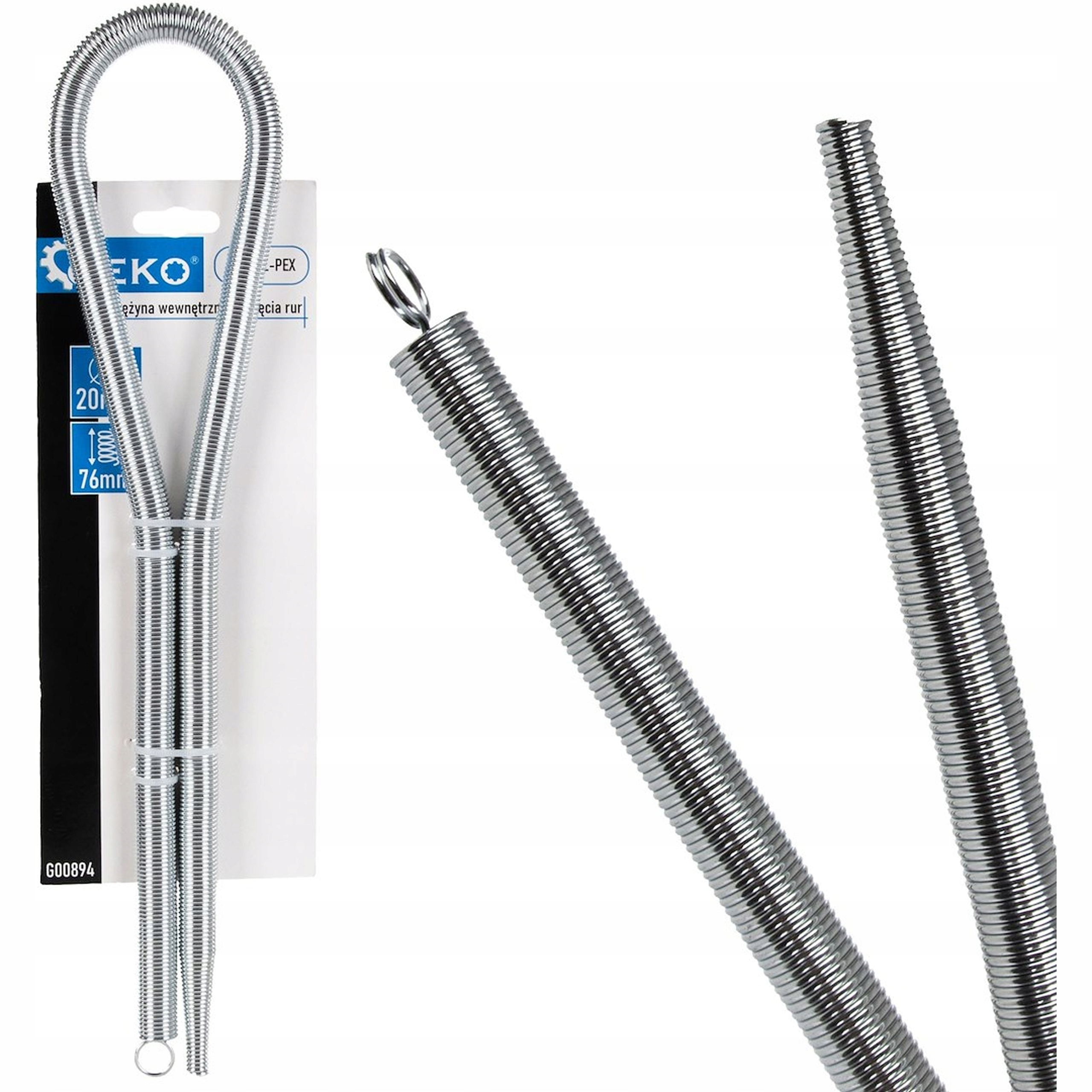 GEKO SPRĘŻYNA WEWNĘTRZNA DO GIĘCIA RUR PEX-AL-PEX 20mm G00894