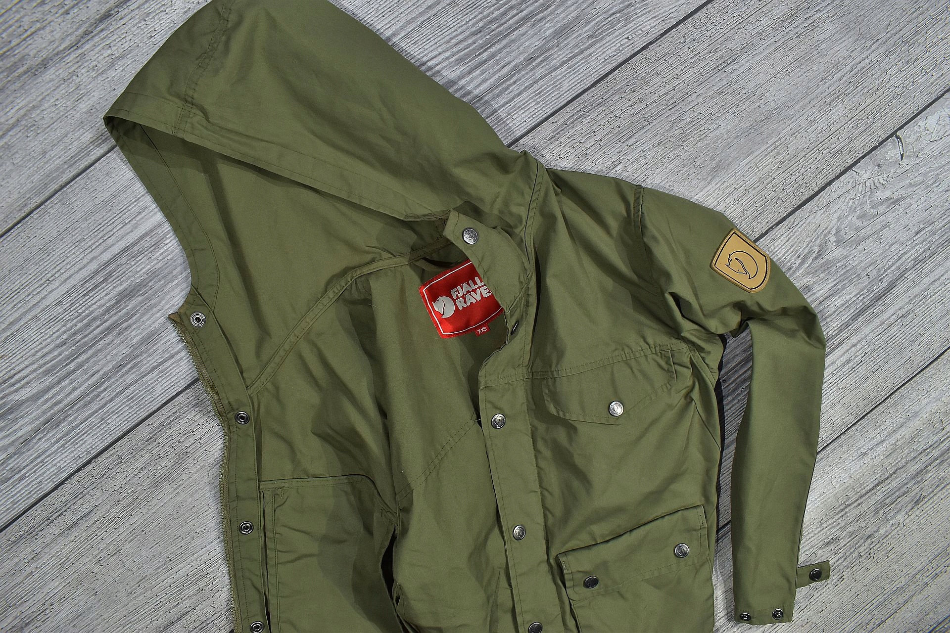 FJALLRAVEN Greenland Khaki Damska XXS Rozmiar XXS/XS