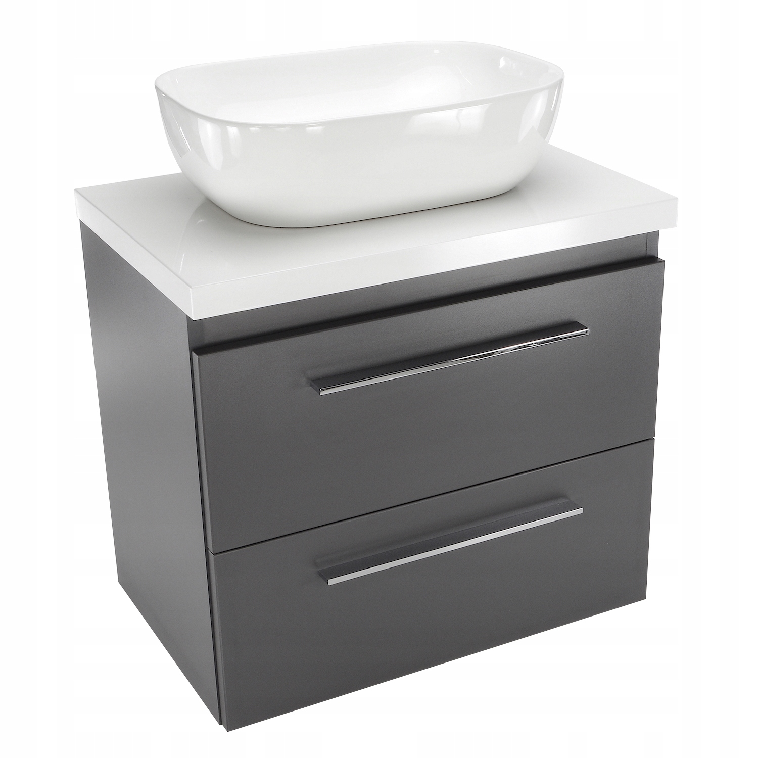 SZAFKA Z UMYWALKĄ NABLATOWĄ WISZĄCA 50CM SYCYLIA