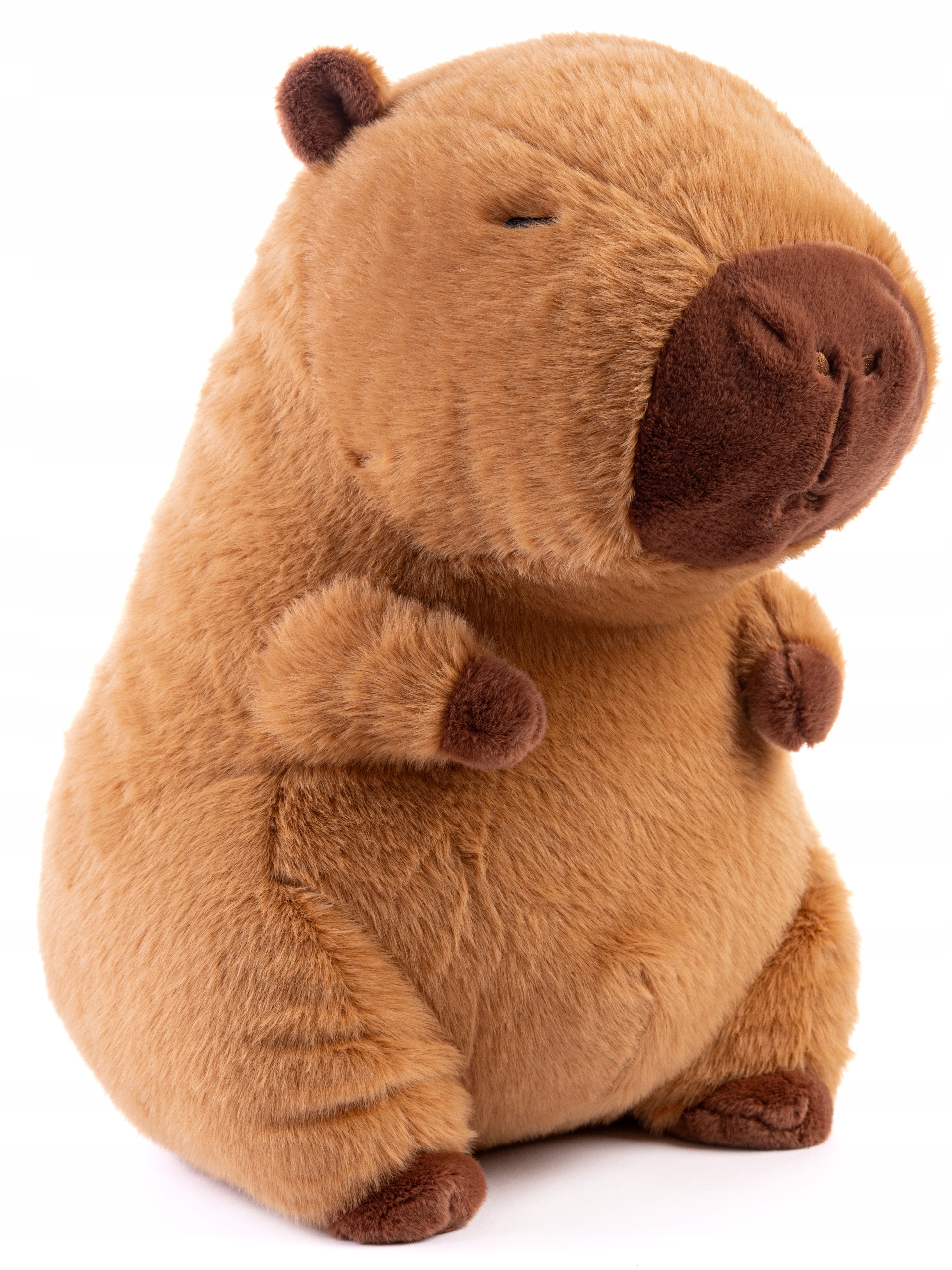 MIŚ GUSTAW DUŻA KAPIBARA PETER MASKOTKA PLUSZAK PRZYTULANKA BRĄZOWA - 80cm