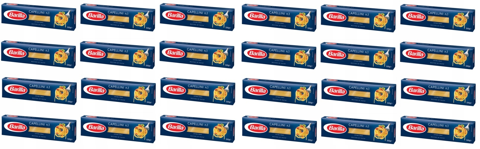 24x 500g Barilla Makaron Capellini Karton