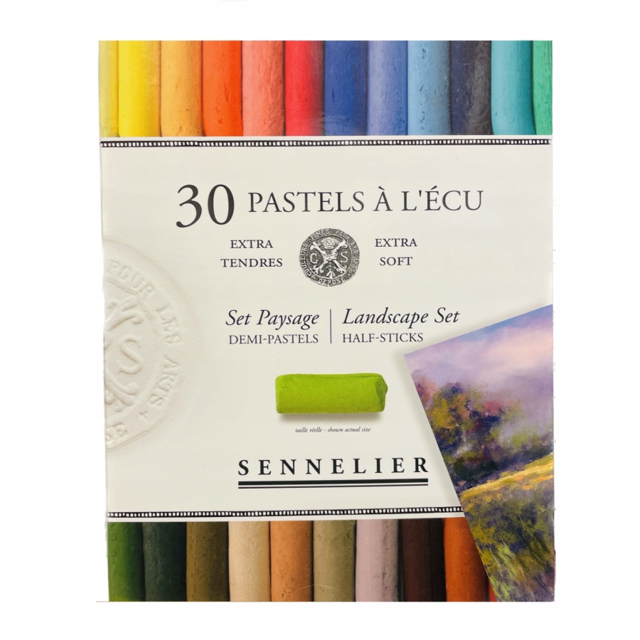 Pastely Suché Plein Air 30 barev Sennelier Krajina