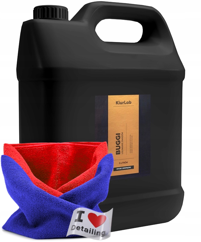 KiurLab Buggi Płyn Do Usuwania Owadów Odchodów 5L