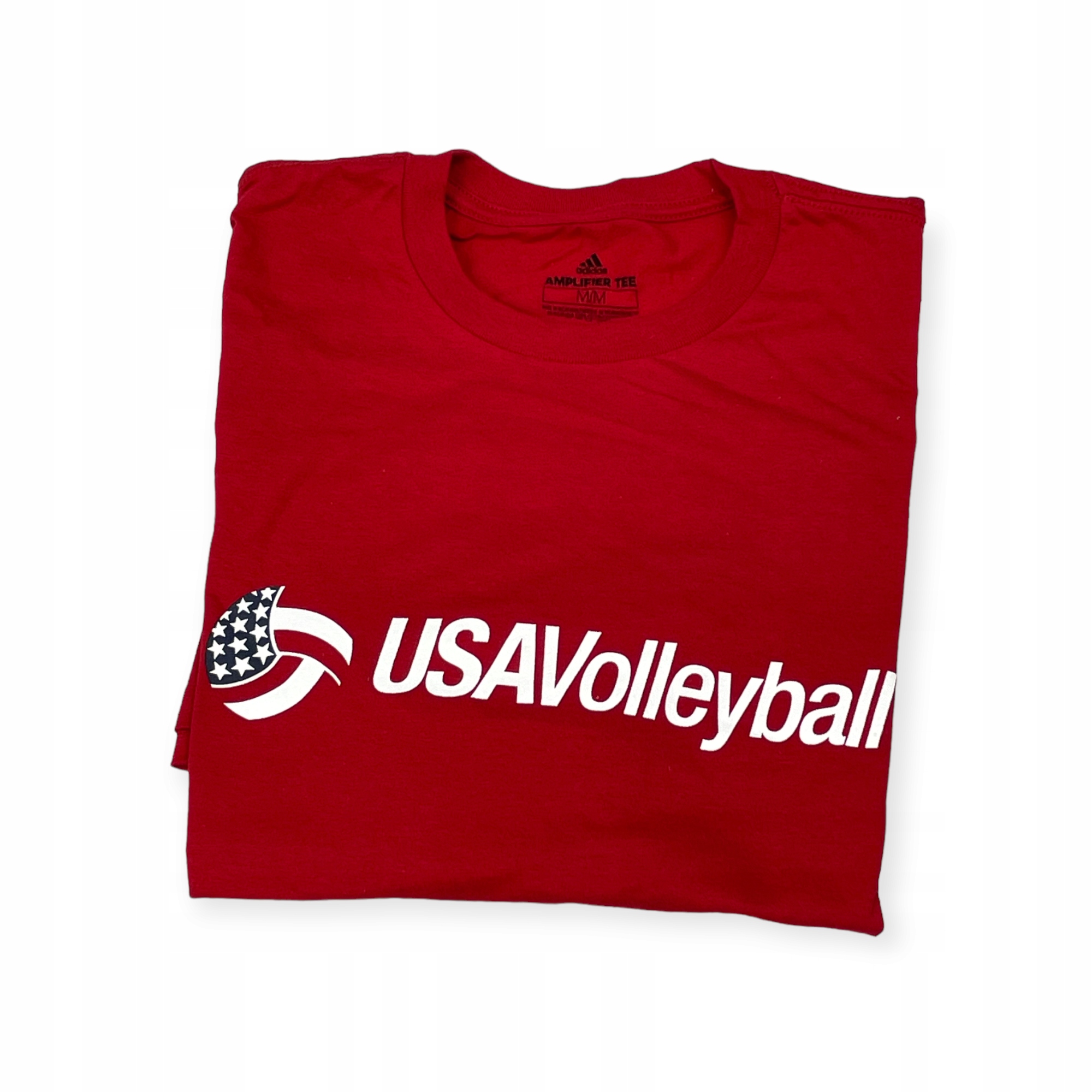 Koszulka męska czerwona ADIDAS USA VOLLEYBALL 2XL Rozmiar XXL