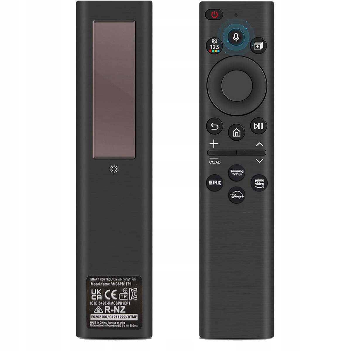 Pilot Głosowy Do TV Samsung – Solar, USB-C, Kompatybilny Z Q60T/Q80T/Frame