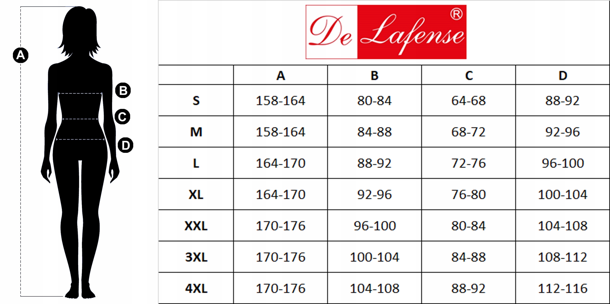 De Lafense Koszula nocna AGNES 879 czerwony M/38 Długość przed kolano