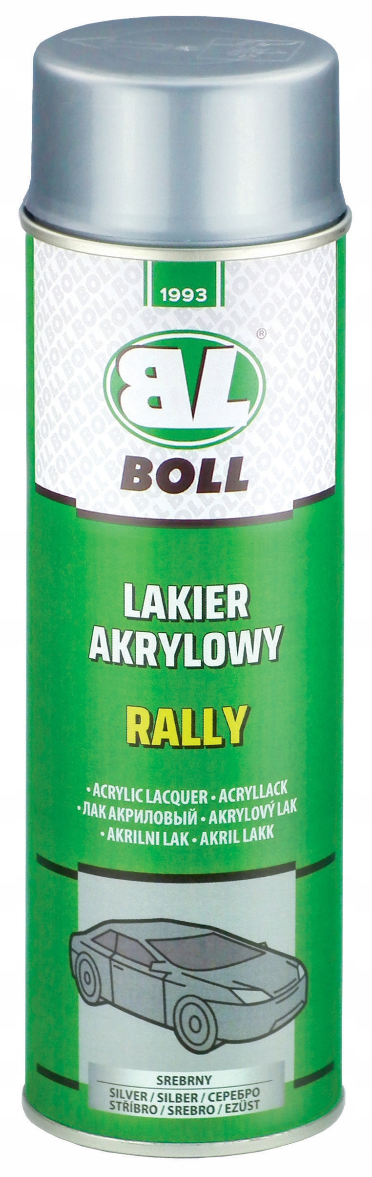 

Boll Lakier Akrylowy Srebrny Rally 500ml