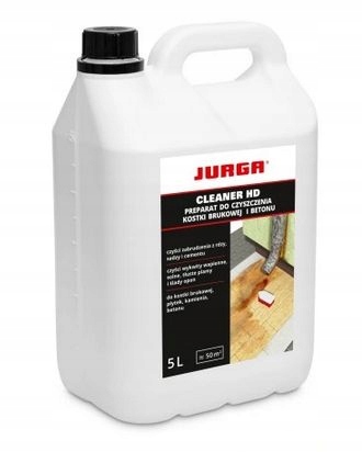 Jurga Cleaner Hd 5l Preparat do czyszczenia kostki,kamienia i betonu