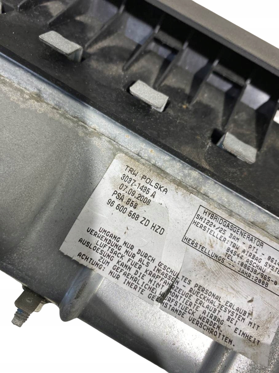 airbag airbag GINOCCHIA CITROEN C4 PICASSO e 96600568