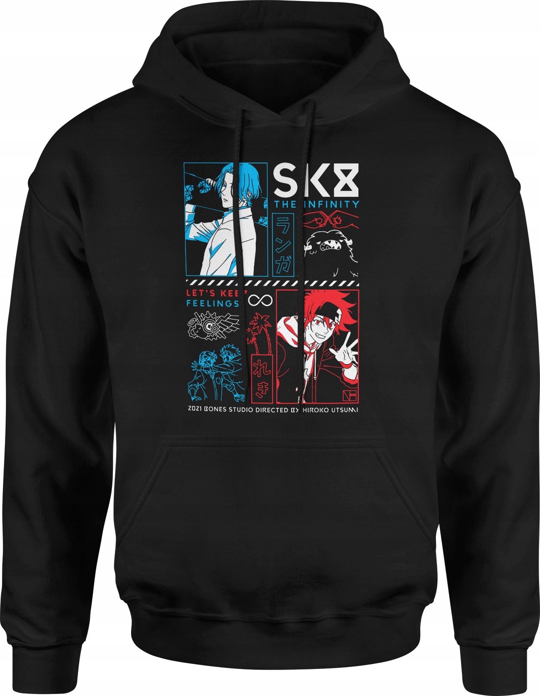 

SK8 The Infinity Bluza Męska Skate Anime Manga R L