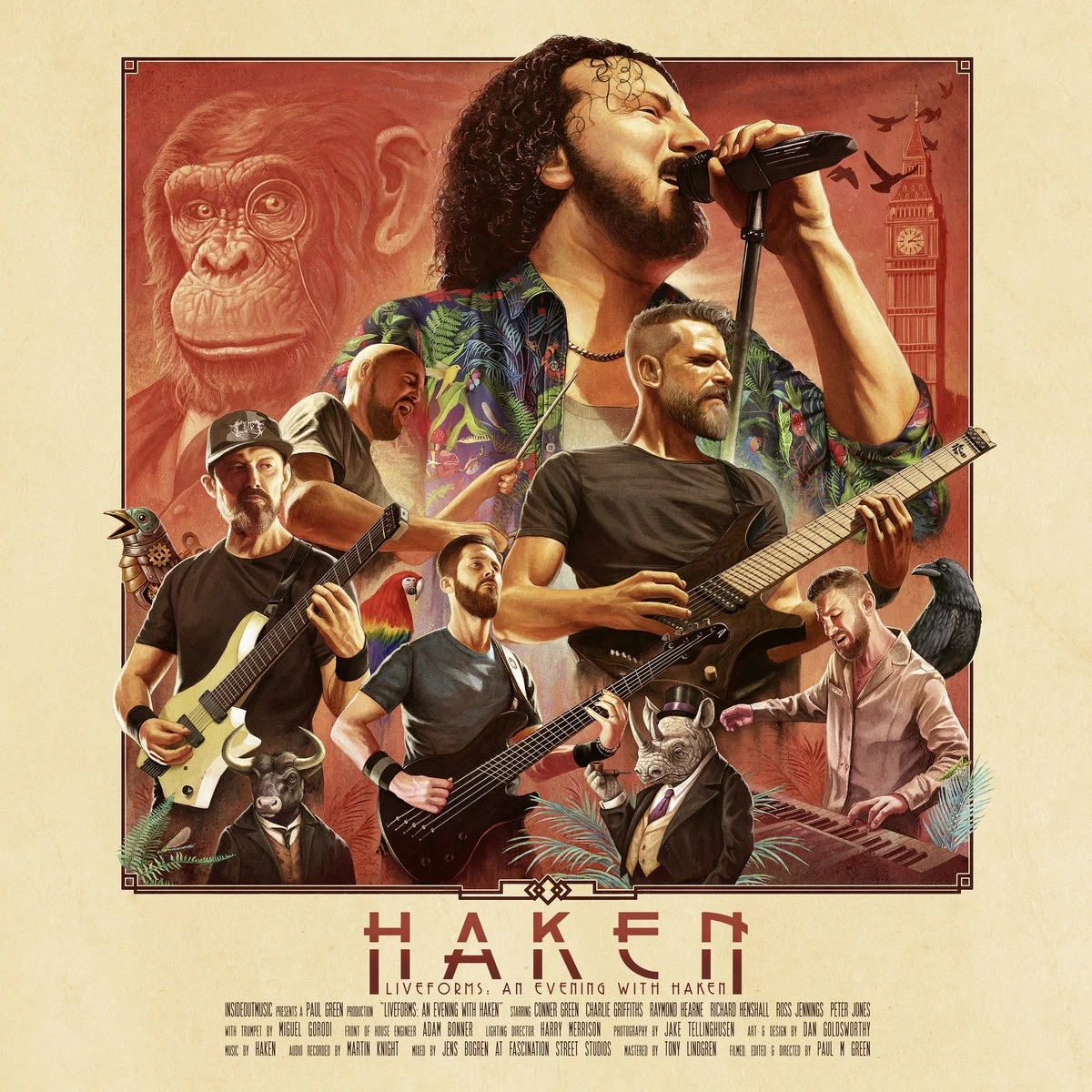 Haken Liveforms An Evening With Haken (3CD/BLU-RAY)