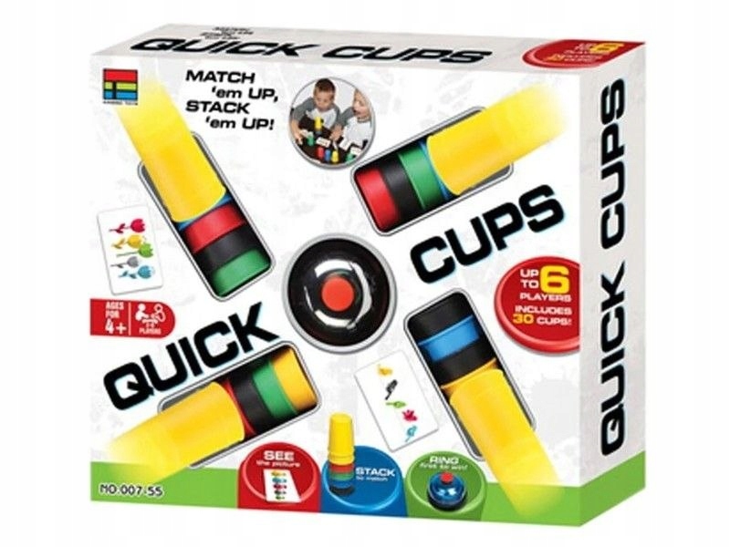 

Rodzinna Gra Szybkie Kubeczki, Quick Cups Szybki Z