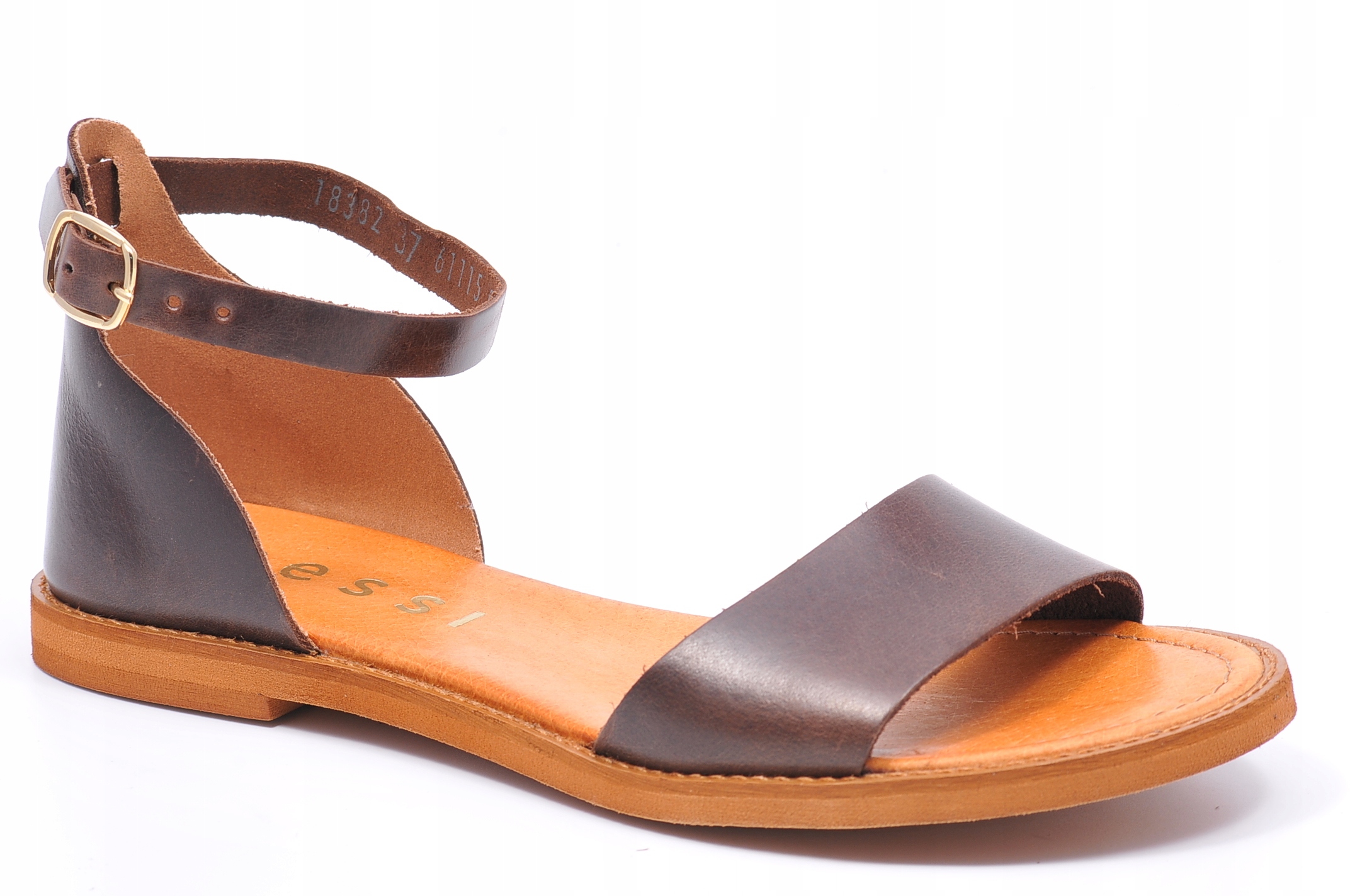 Nessi 18382 Hnědé sandály 114 Velikost 41