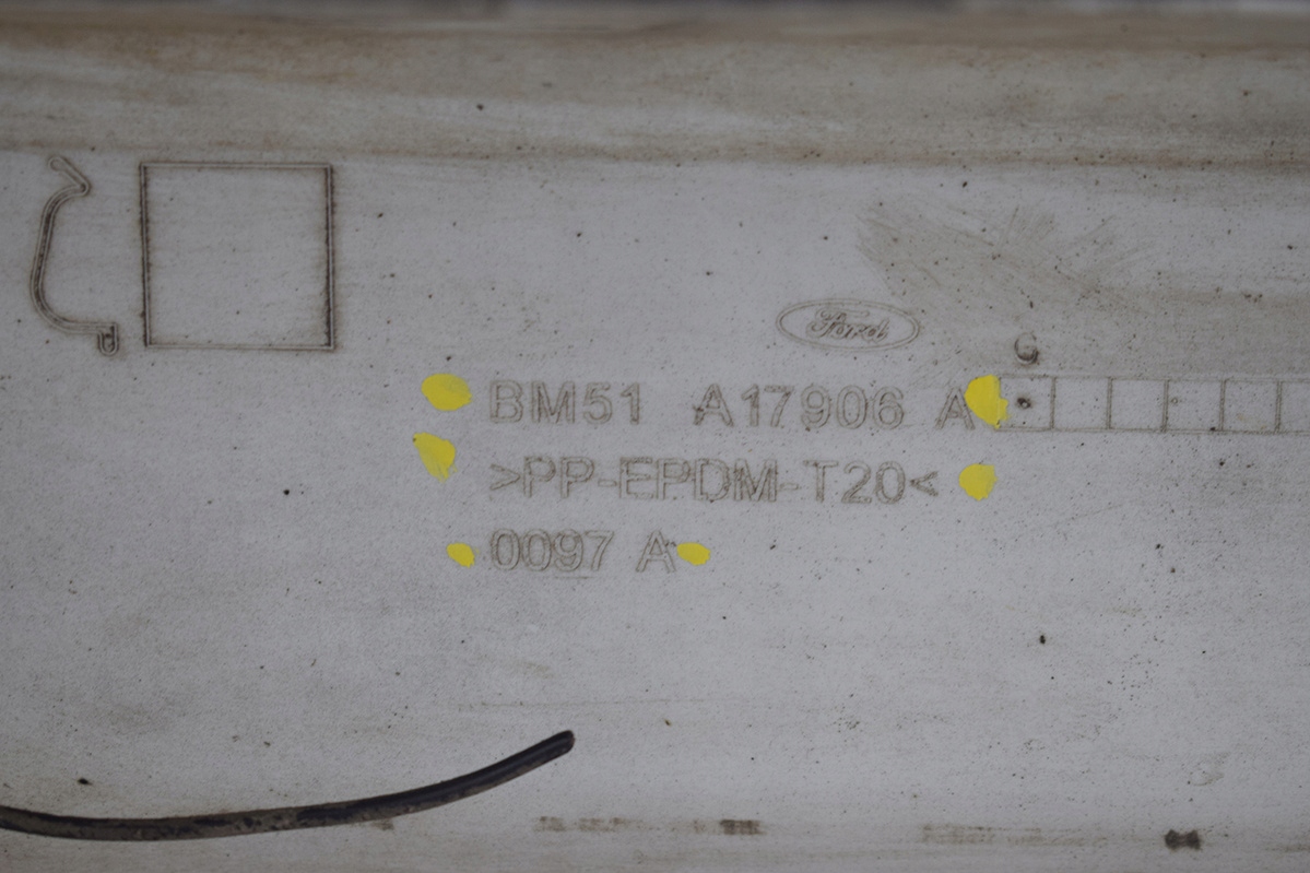 bumper rear rear part FORD FOCUS MK3 5D PDC HB