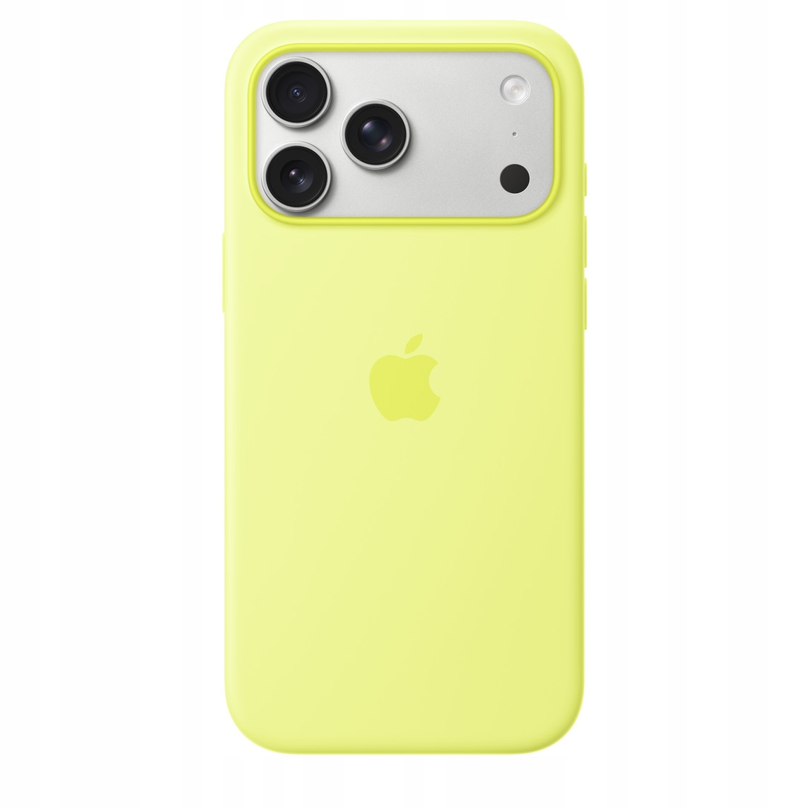 Silikonové pouzdro na iPhone 17 Pro Max Neon Green Neonově zeleň