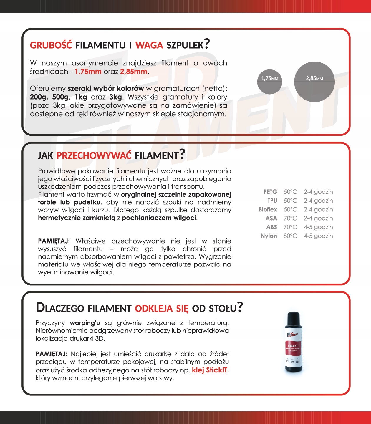 Filament F3D PLA Blue Pearl Niebieski perłowy 0,2kg 1,75mm do drukarki 3D Producent Finnotech